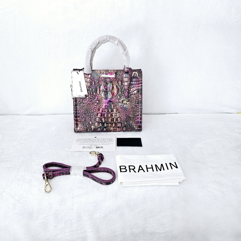 NWT Brahmin LUSTROUS Small Caroline
